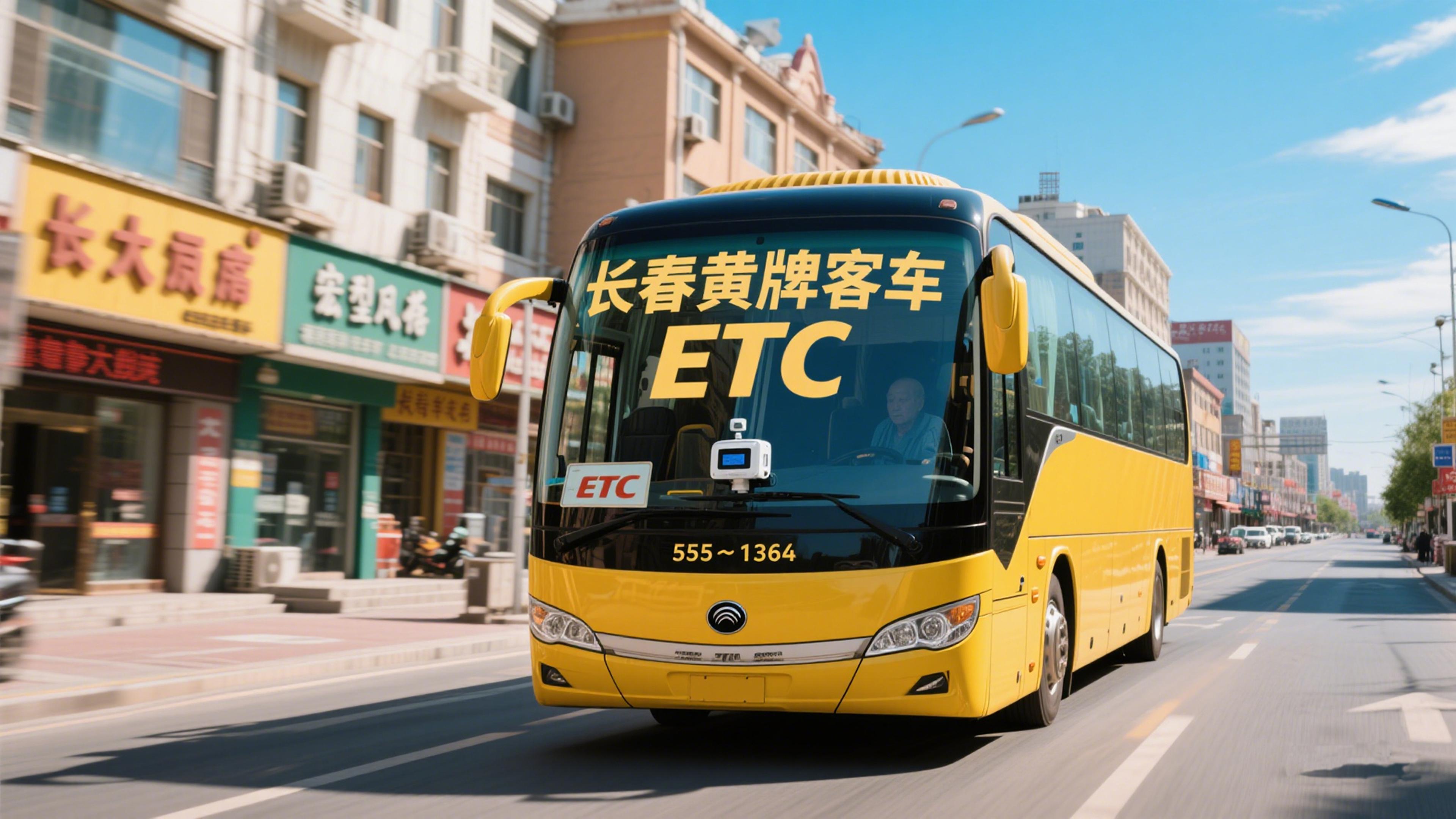 ETC科普君：吉林长春黄牌客车怎么办理etc吉林中大型客车微信etc