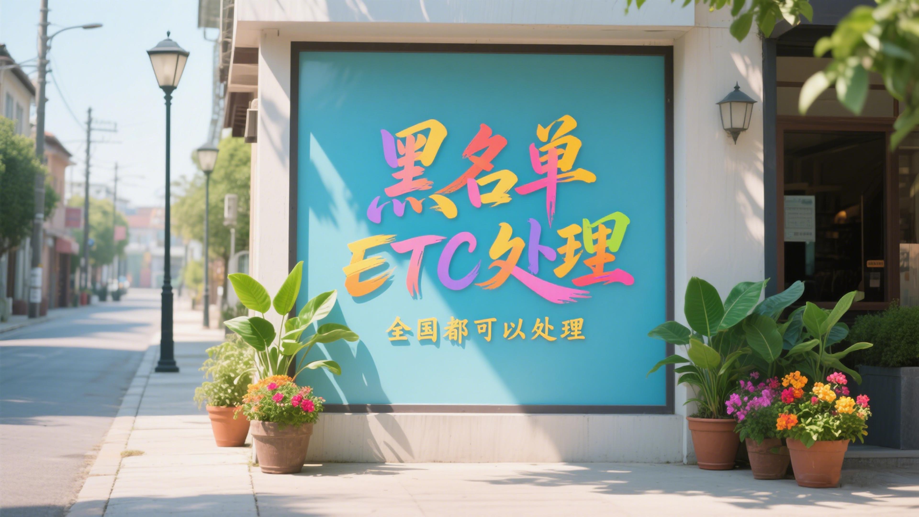 信用卡抵押车黑名单etc怎么注销?逾期黑名单etc注销多少钱