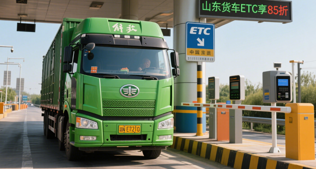 山东货车85折优惠ETC办理以及优惠指南
