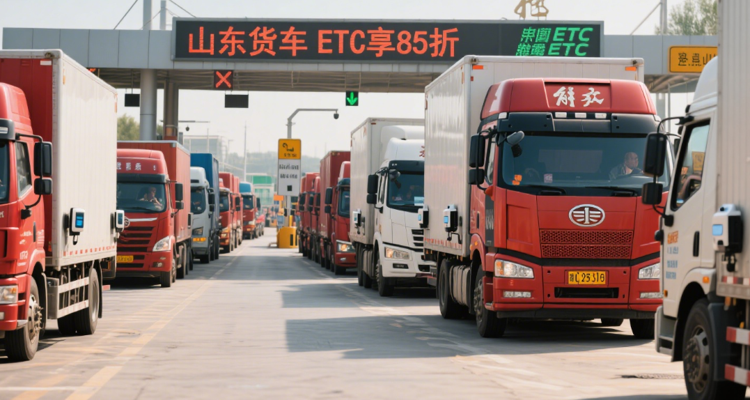山东货车85折优惠ETC办理以及优惠指南