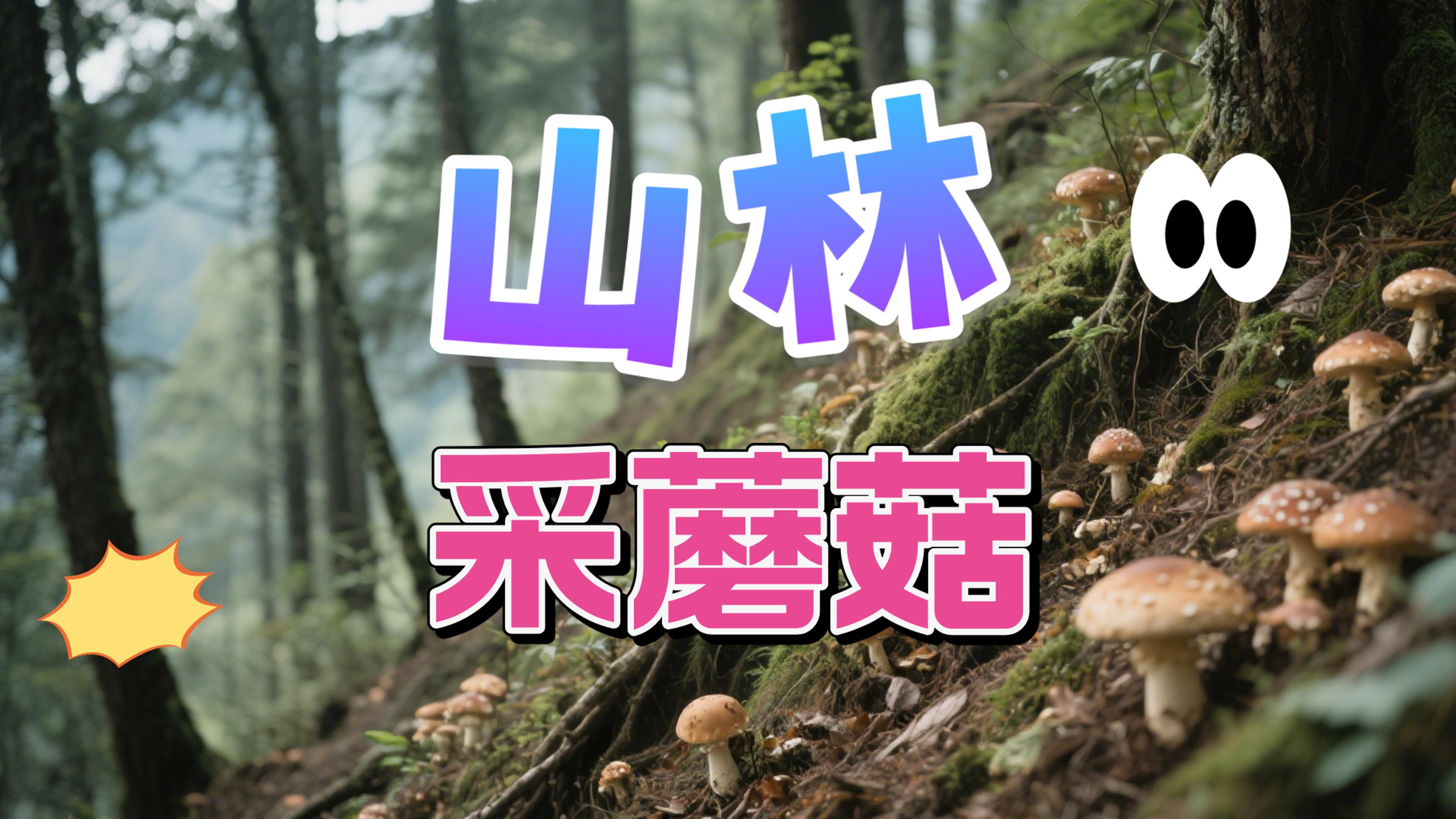 稻城采蘑菇遇“红伞伞白杆杆”？山林采摘记与安全警示