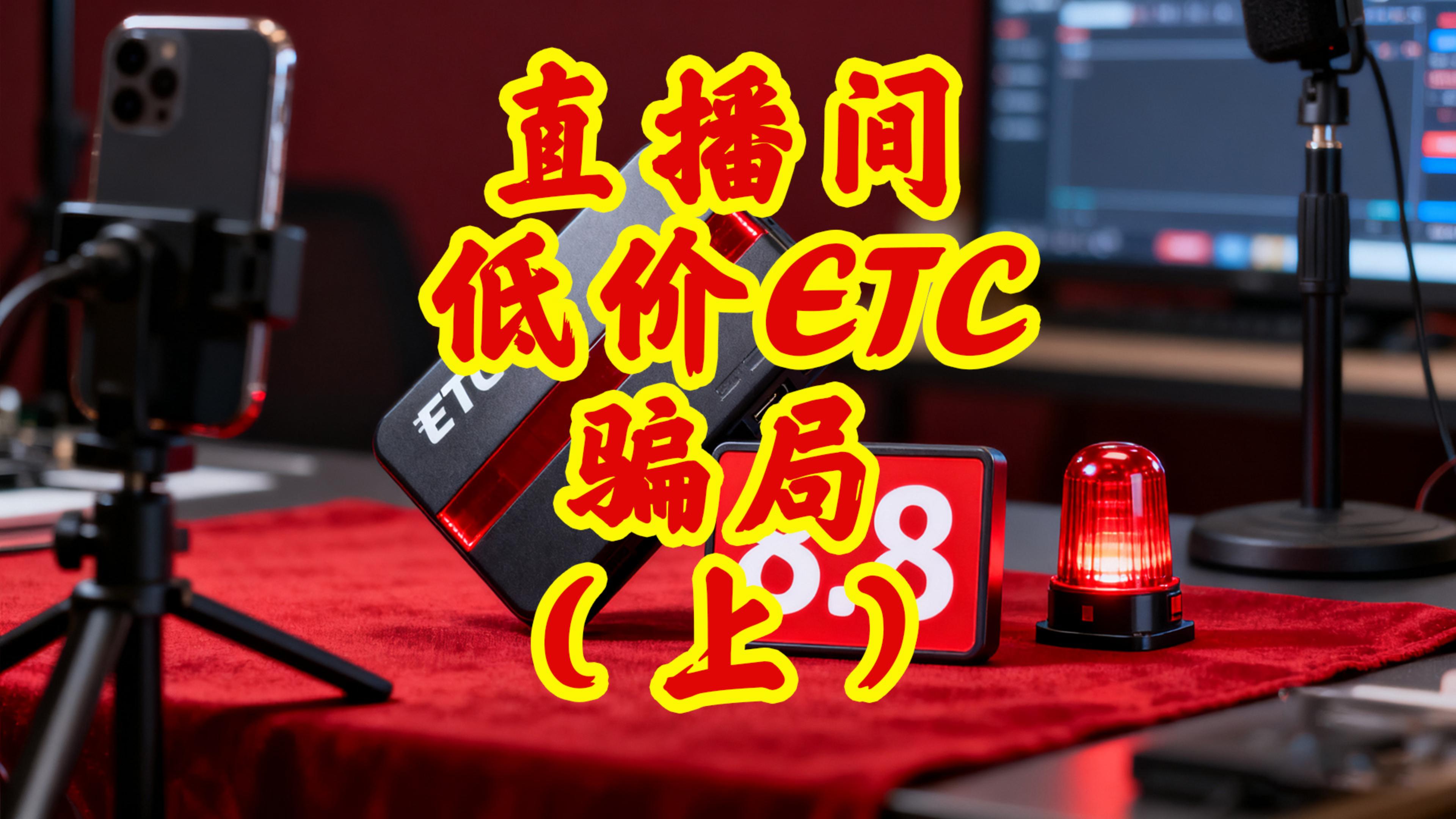 ETC科普君：直播间8.8元ETC是骗局？拆开一看全是坑
